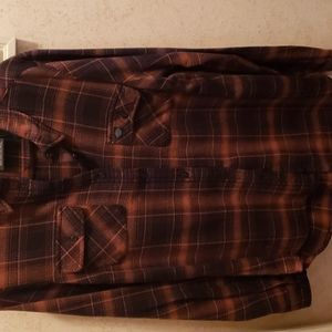Harley Davidson Long sleeve plaid shirt